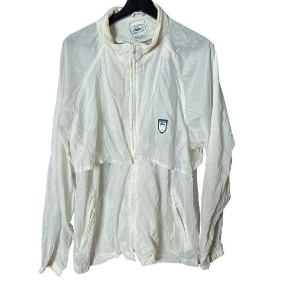 VTG Izod Lacoste Windbreaker Mens Large - Picture 1 of 6